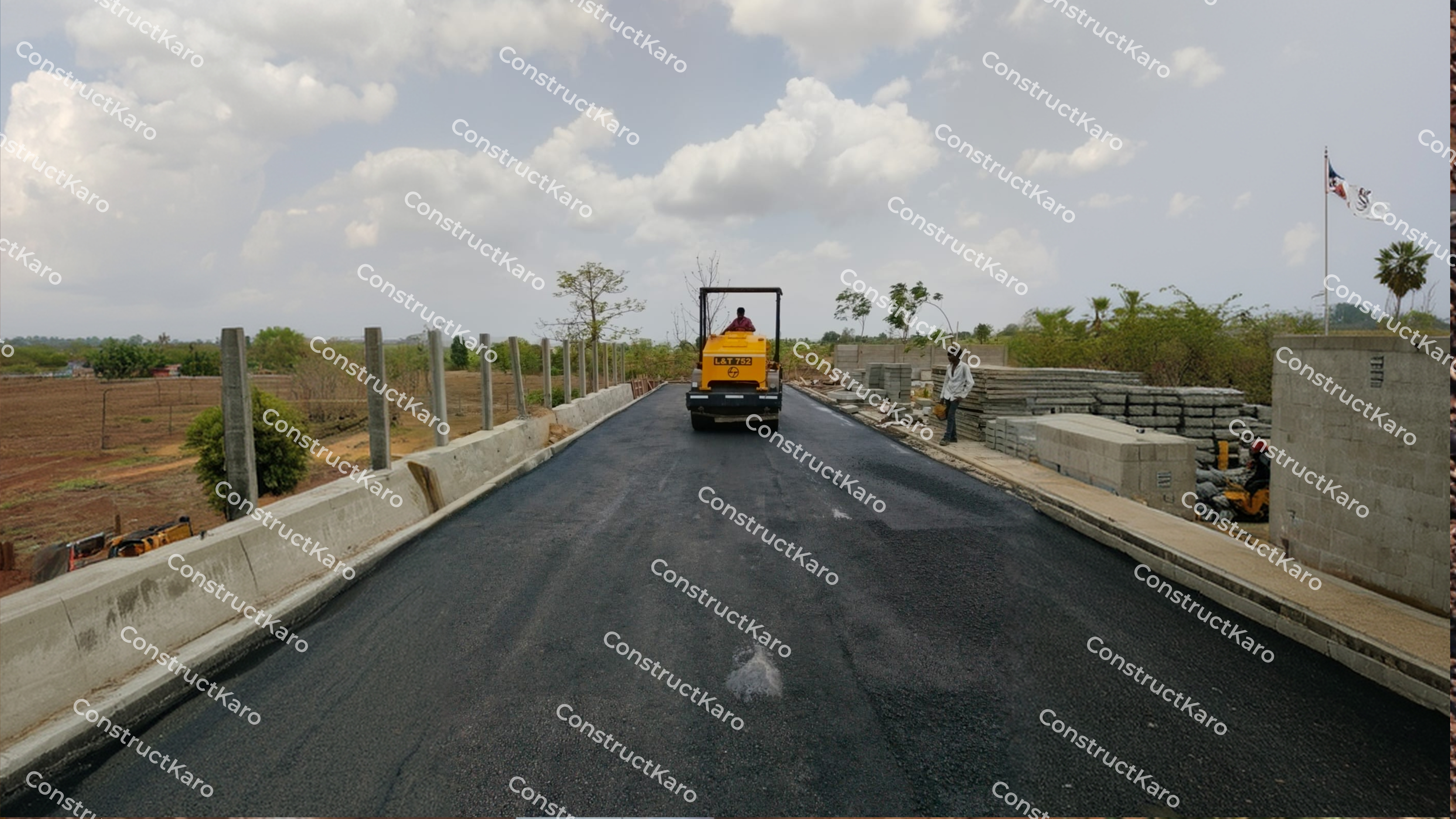 Road Work Near Imagica